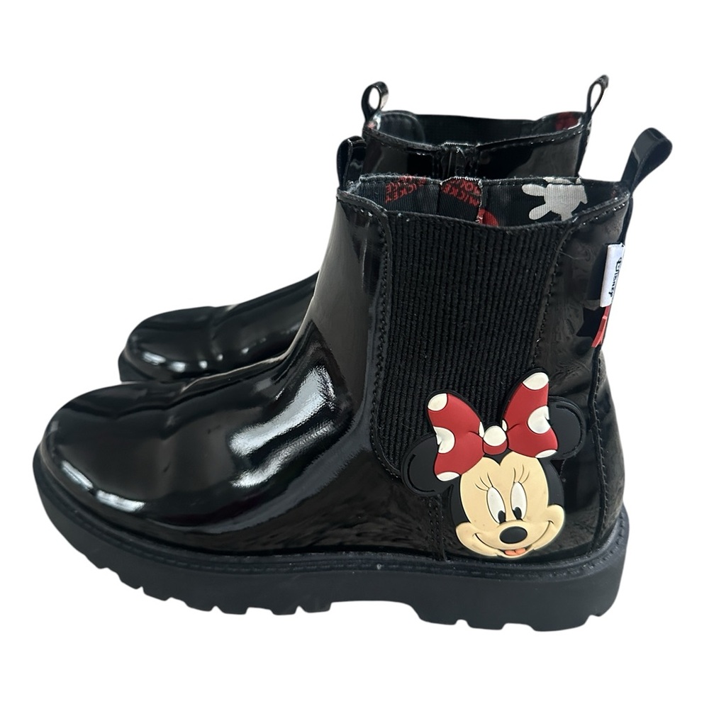Zara Disney Youth Girl Minnie Mickey Mouse Boots‎ size EU 37 US 5